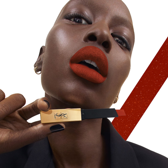 Batom Yves Saint Laurent Rouge Pur Couture The Slim Velvet Radical